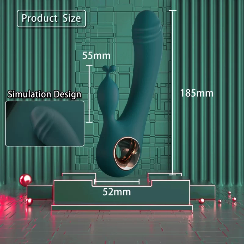 G Spot Rabbit Vibrator product size