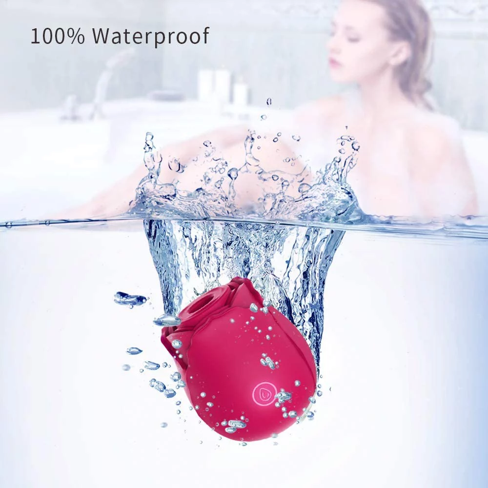 Rosebud Vibrator for Women is 100 waterproof