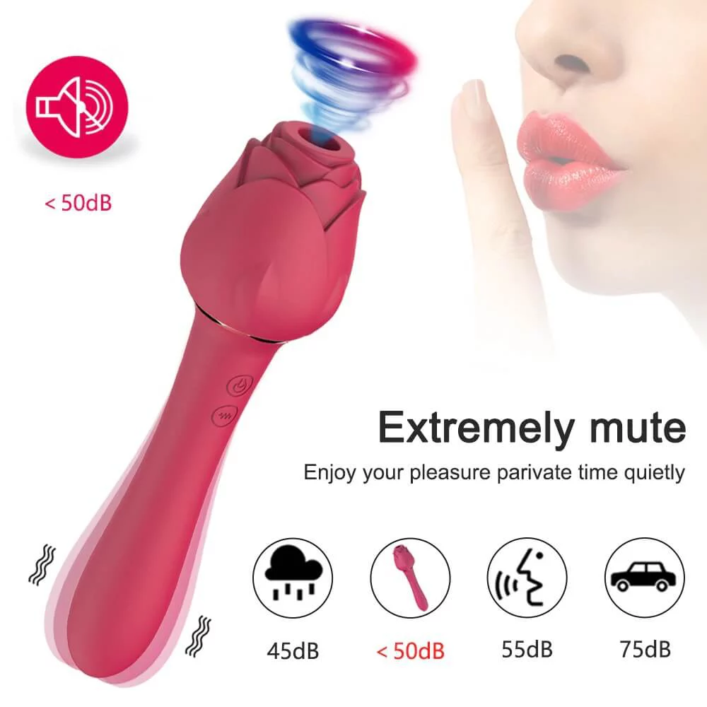 rose clit sucker extremely mute less than 50db