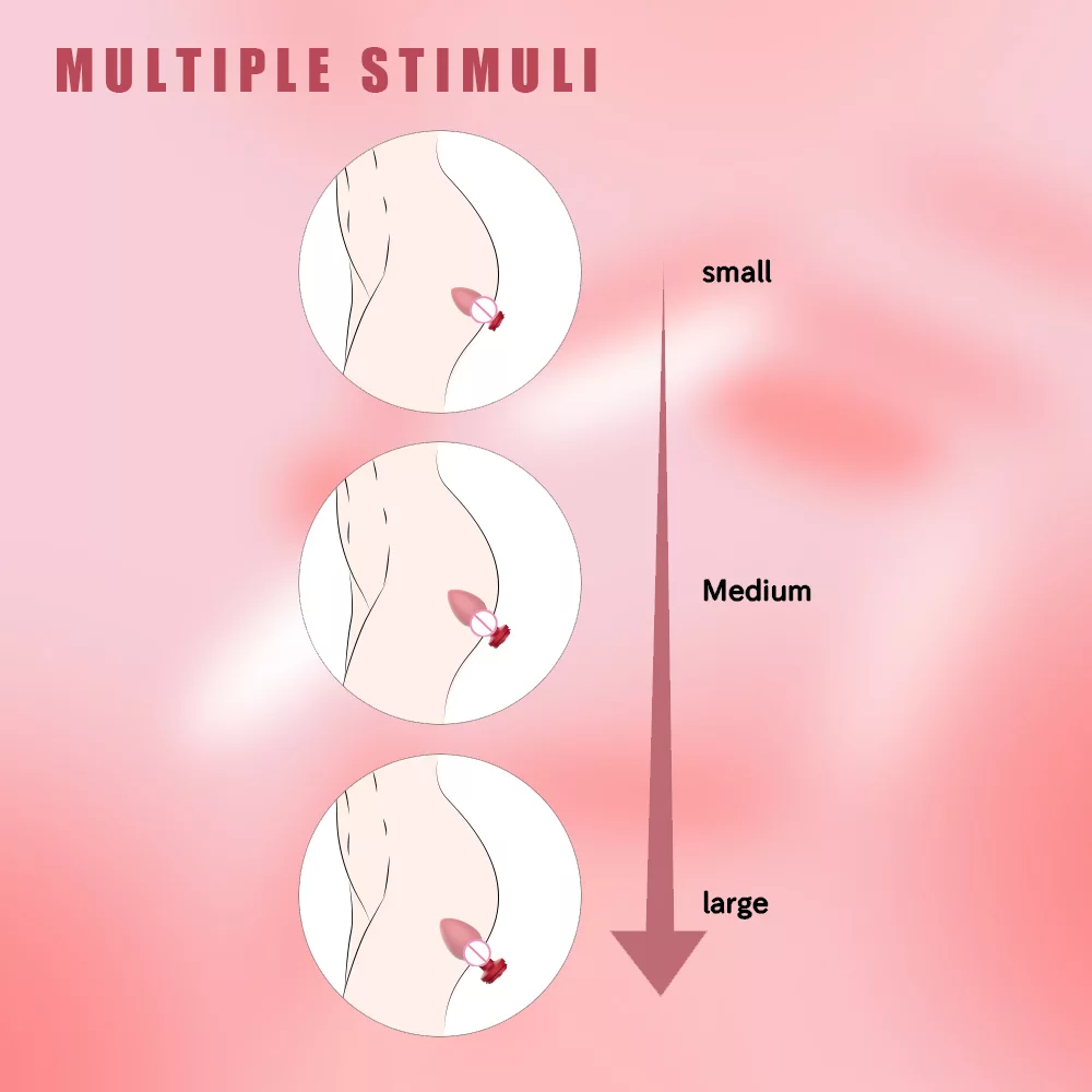 rose butt plug multiple stimulation